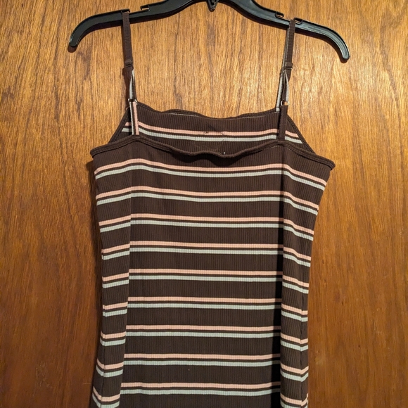 Nike brown striped casual dress (size M) - Picture 7 of 11